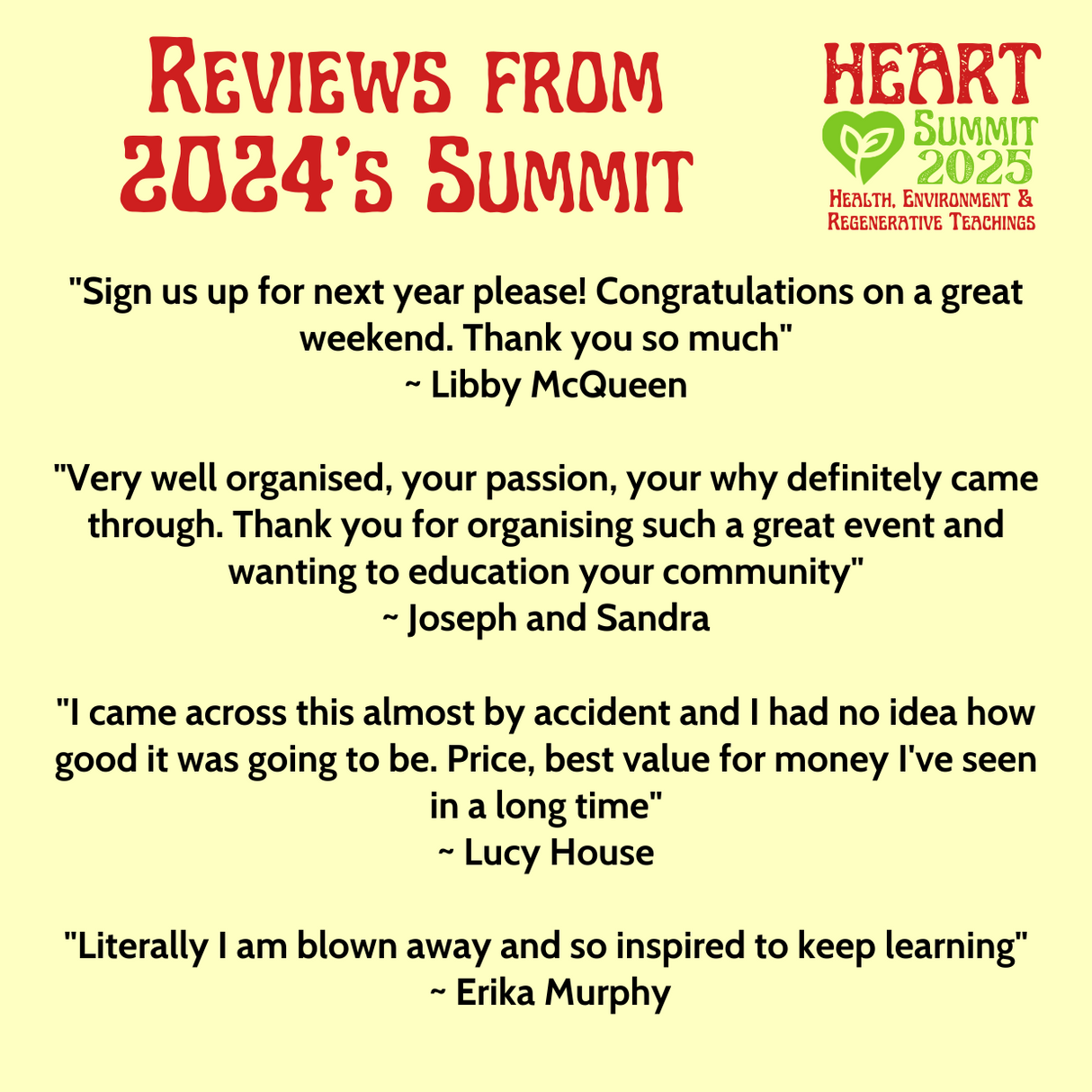HEART Summit 2025 - May 24 & 25