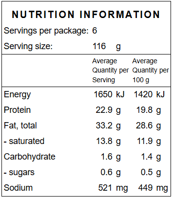 Beef, Onion & Rosemary Sausages