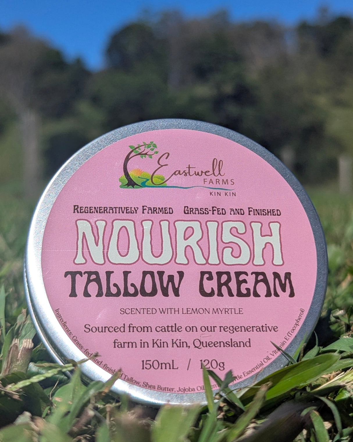 Tallow Cream Nourish with Lemon Myrtle