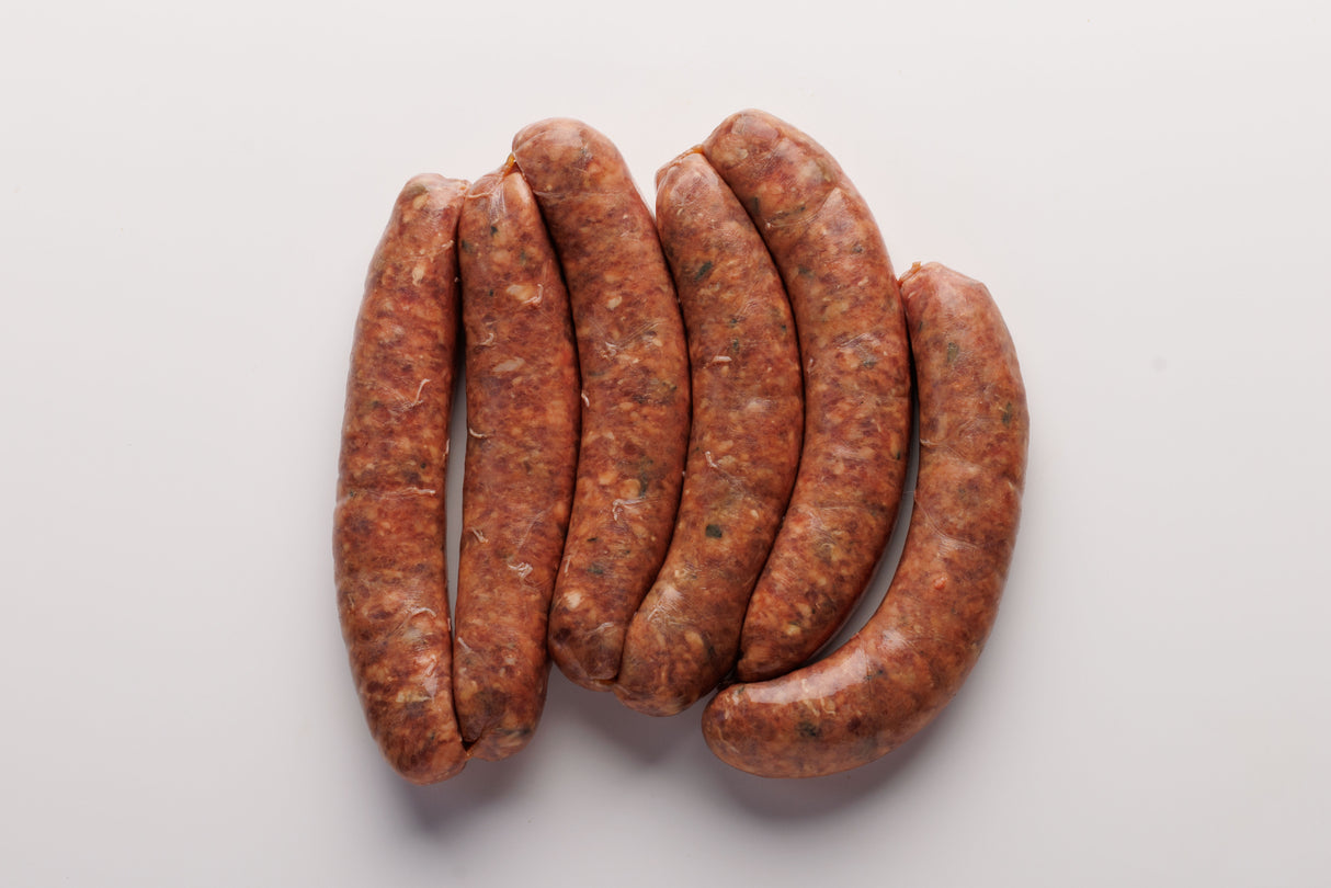 Beef & Mushroom Sausages 6pk