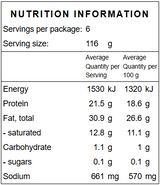 Beef & Mushroom Sausages 6pk
