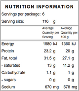 Healthy Hearty (Heart, Liver, Beef) Sausages 6pk