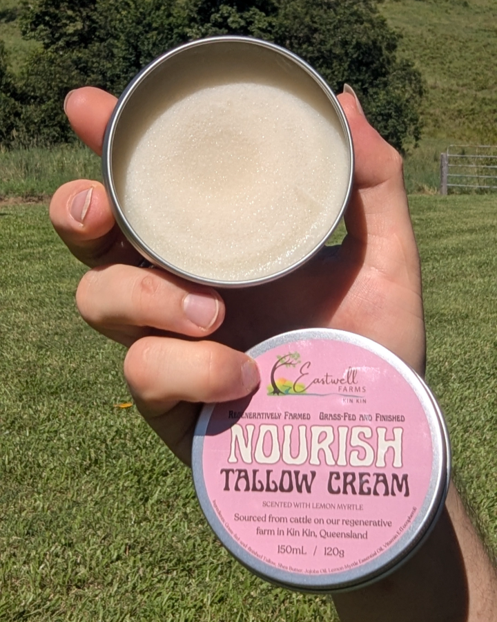 Tallow Cream Nourish with Lemon Myrtle 150mL