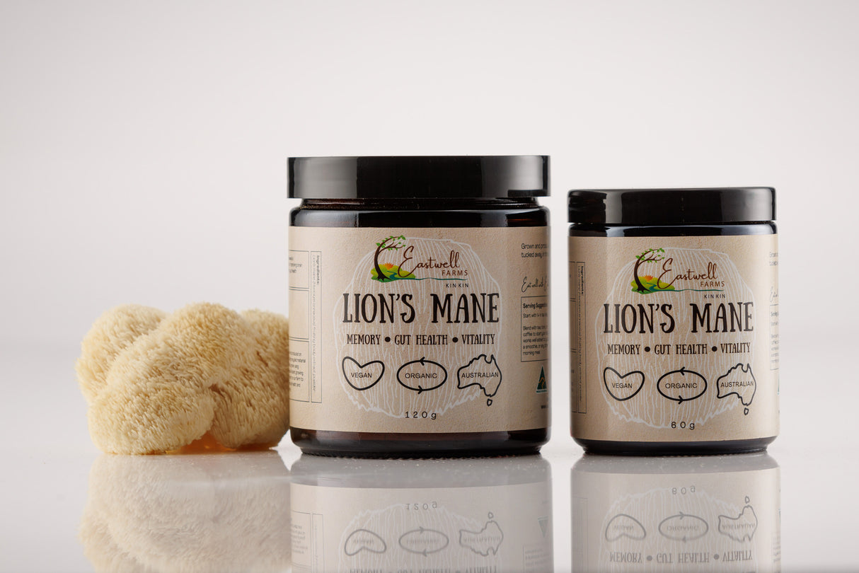 Australian Grown Lion's Mane Mushroom Powder